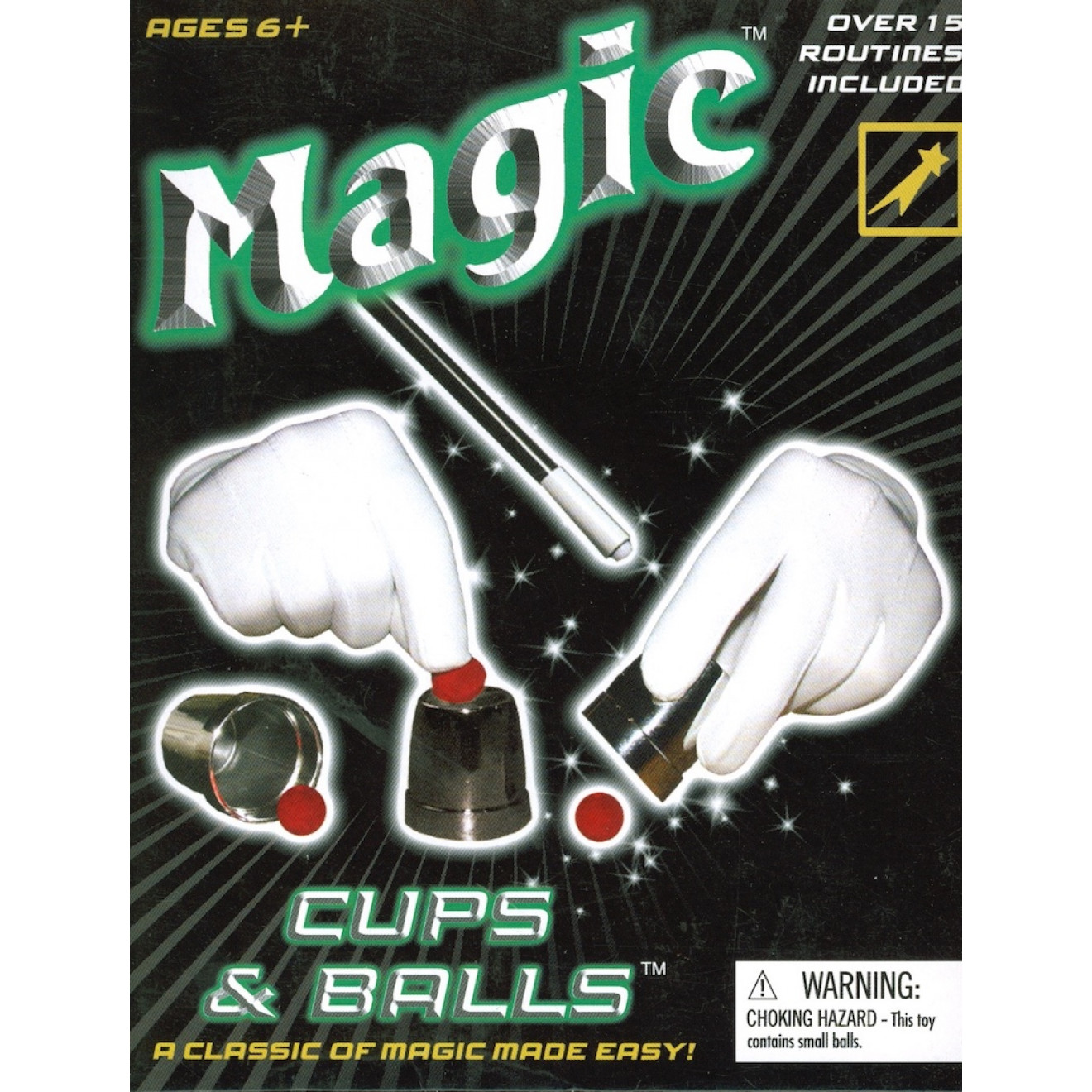 Cups & Balls (Kunststoff. H:6,5 cm)