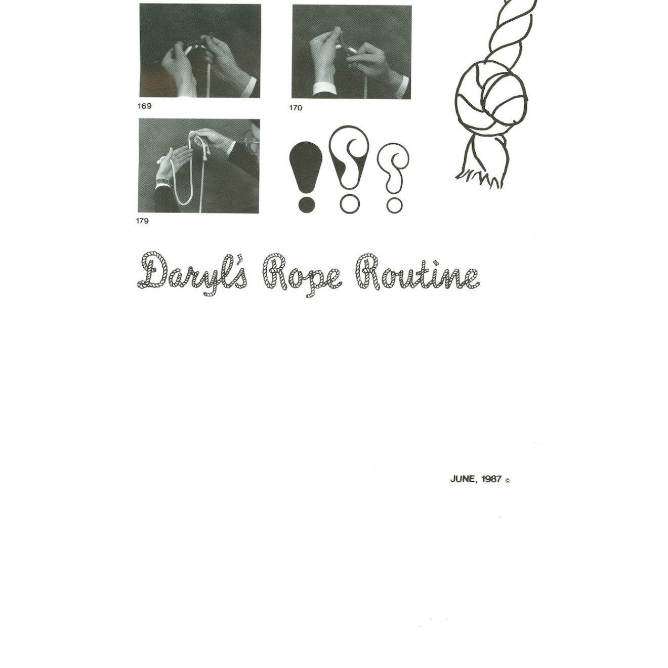Daryl's Rope Routine