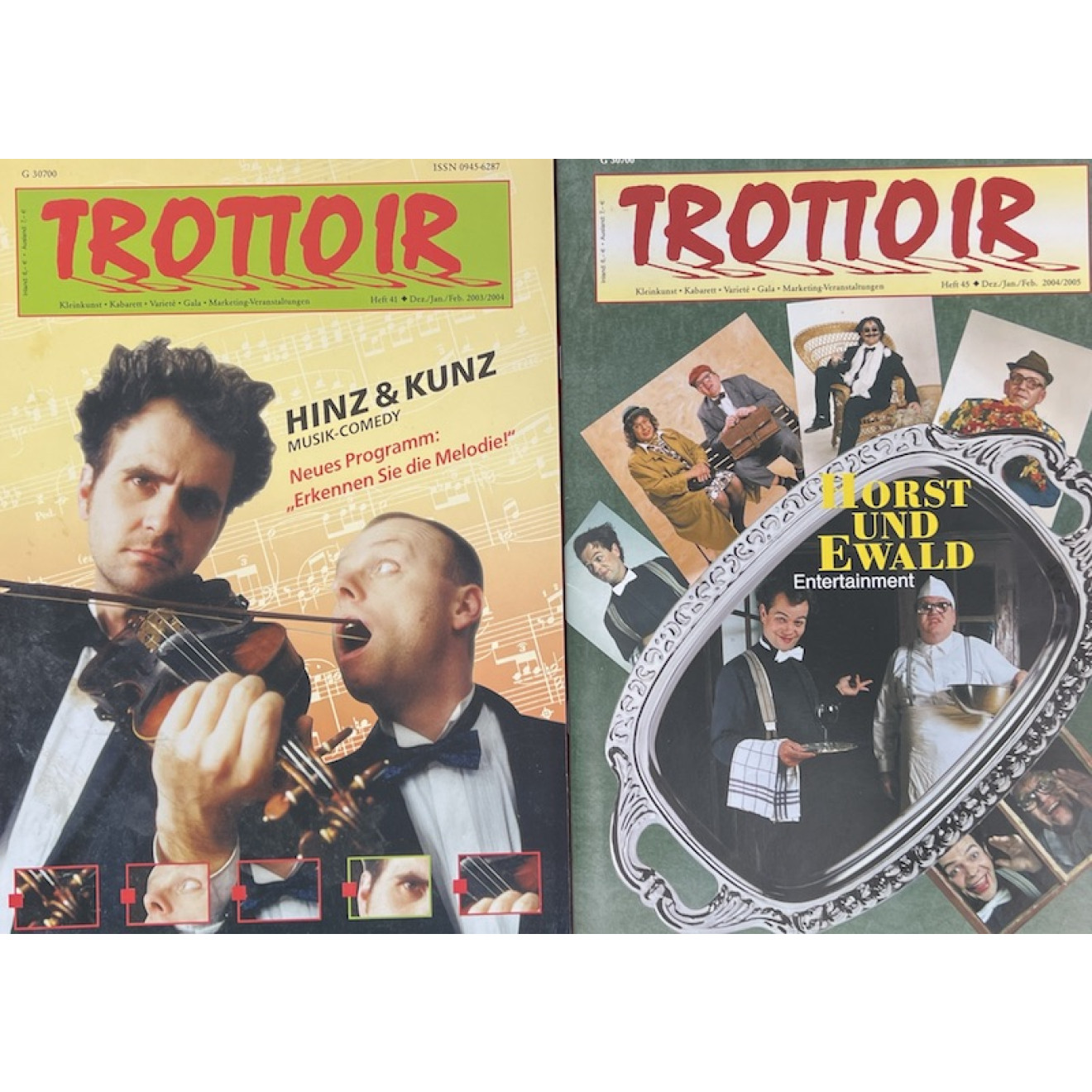 TROTTOIR - Kulturmagazin Heft 41 & 45