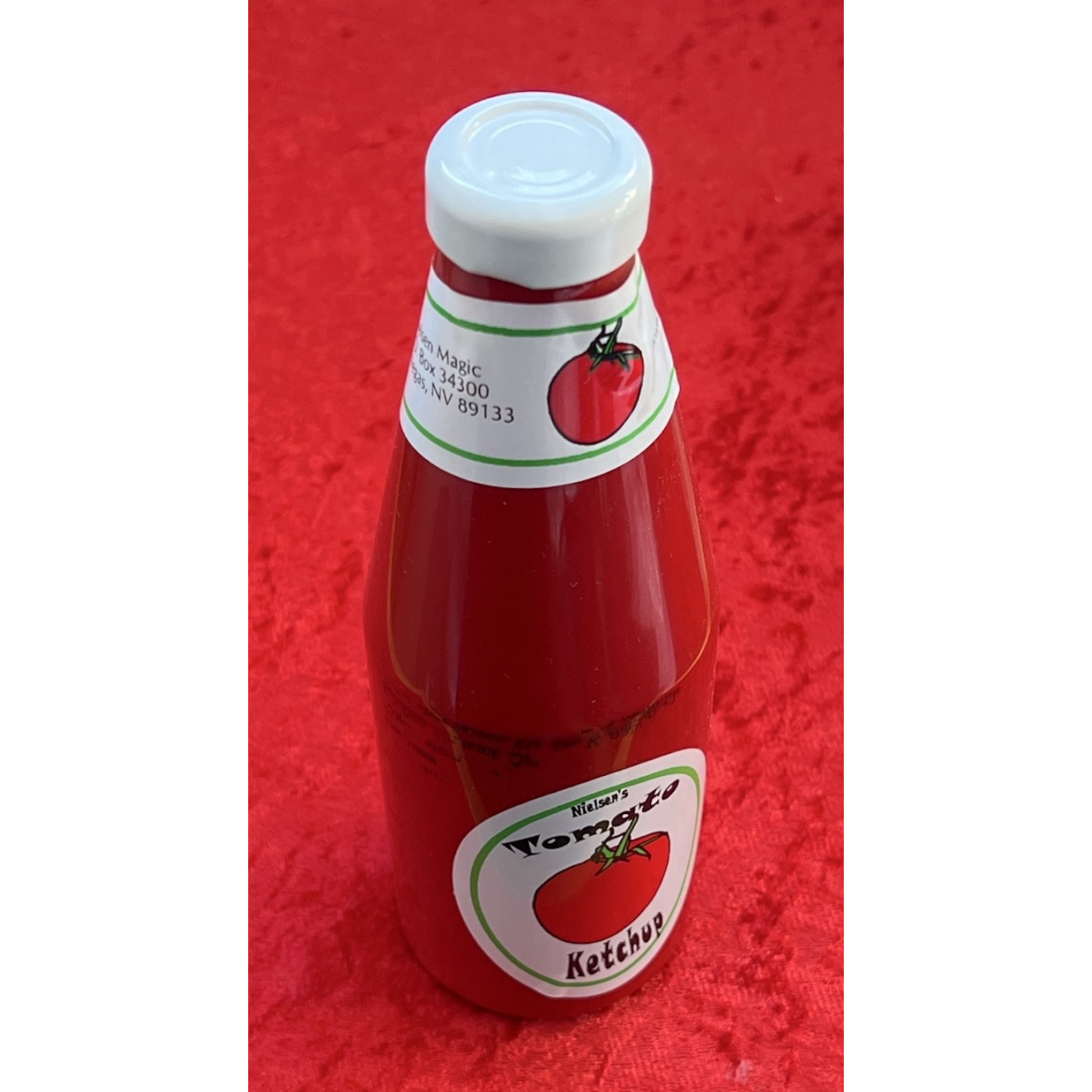 Verschwindende Flasche 'Tomato Ketchup'