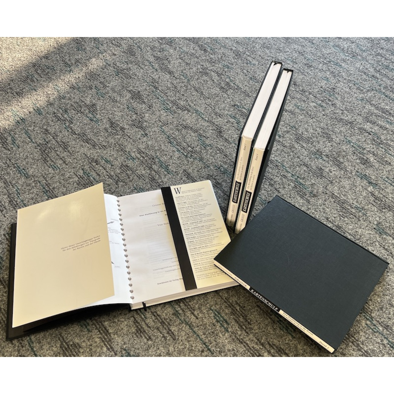 Grosse Kartenschule Band 1-4 / gebunden