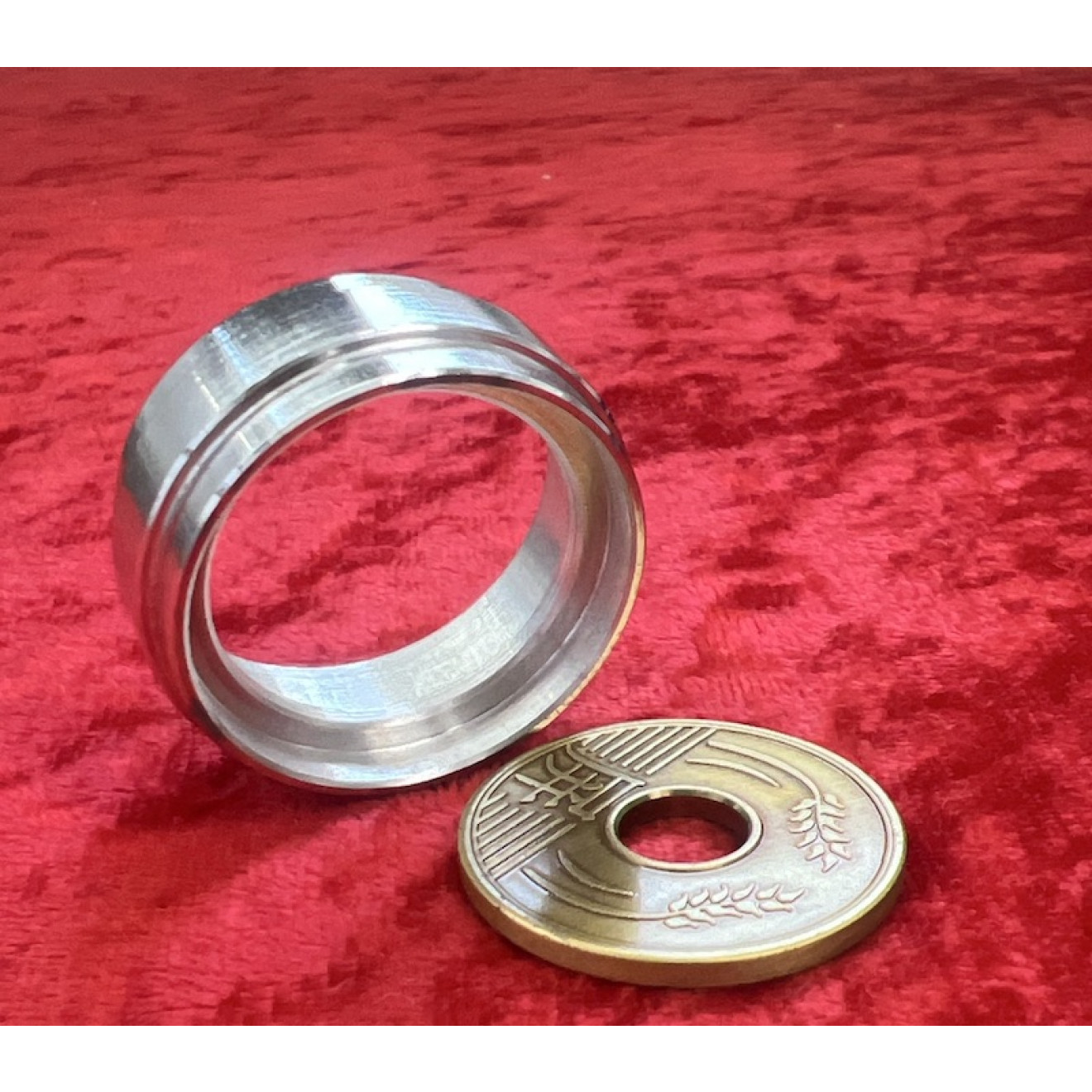 China-Münzen-Mysterium (mit rotem Beutel) f. 5-DM