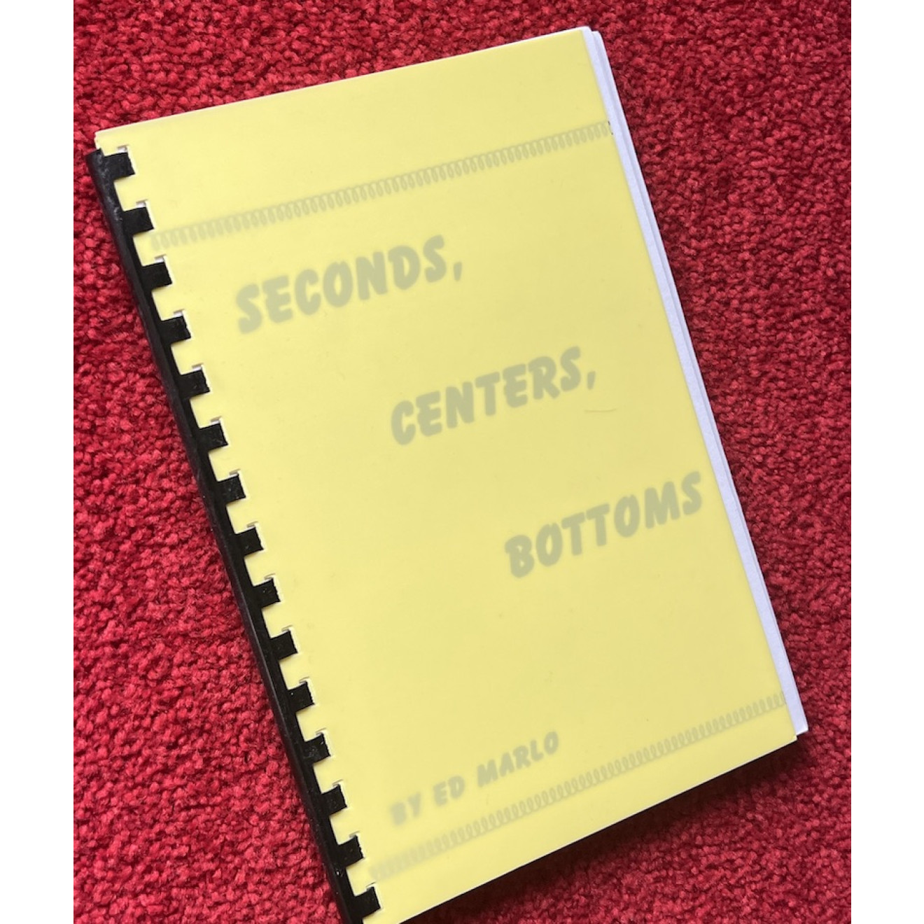 Seconds, Centers, Bottoms