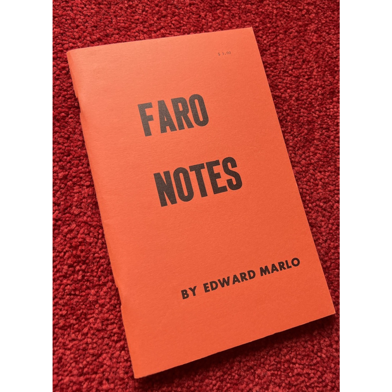 Faro Notes