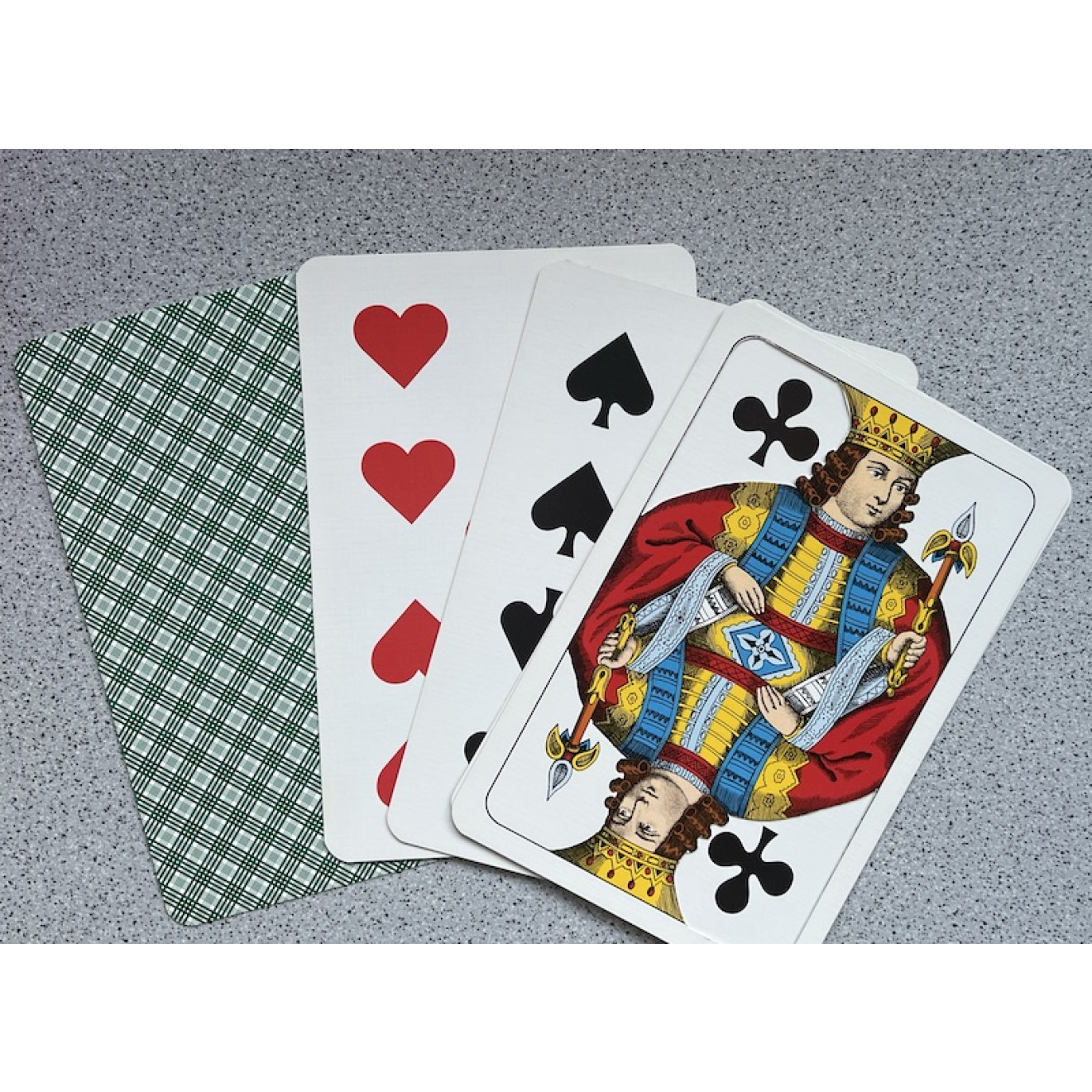 Königsverwandlung (Riesenkarten)