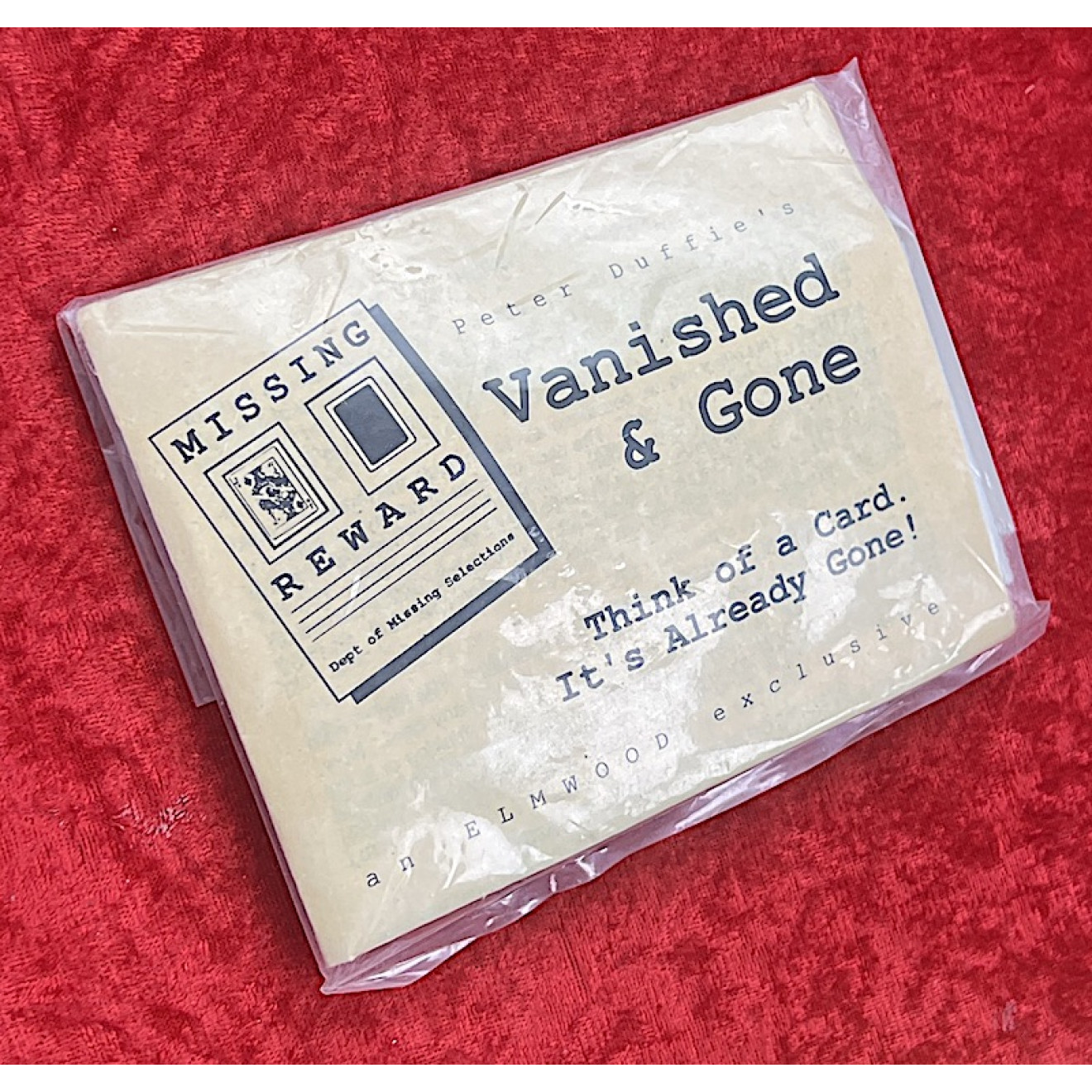 Vanished and Gone (Trick)