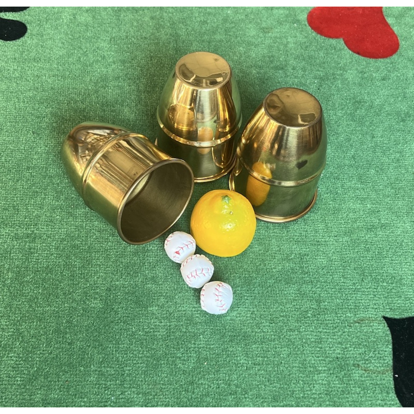 Becherspiel + Chop Cup + 3 Bälle