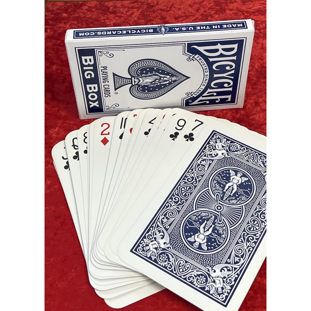 Bicycle Blue Big Box Cards