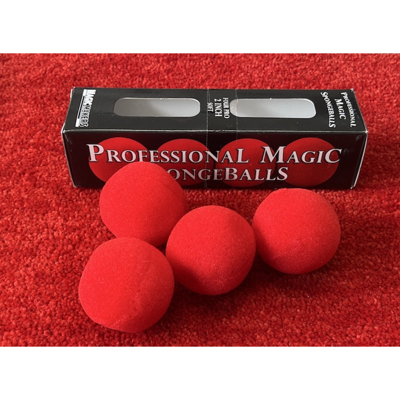 2 Inch Soft Sponge Balls (rot)