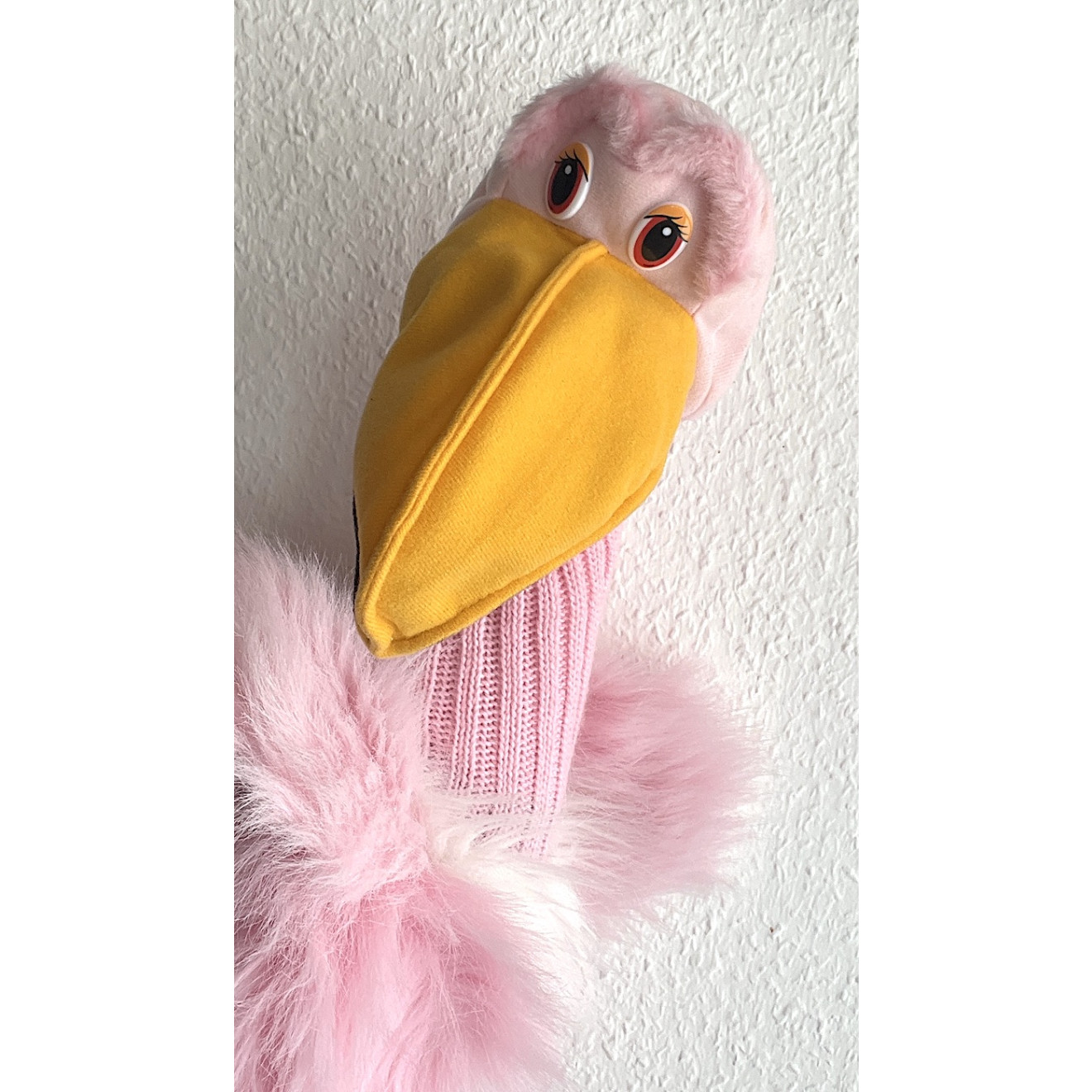 Flamingo Hand Puppet