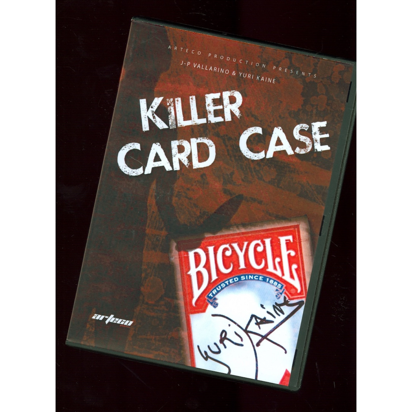 Killer Card Case (DVD and gimmick) by Arteco Production