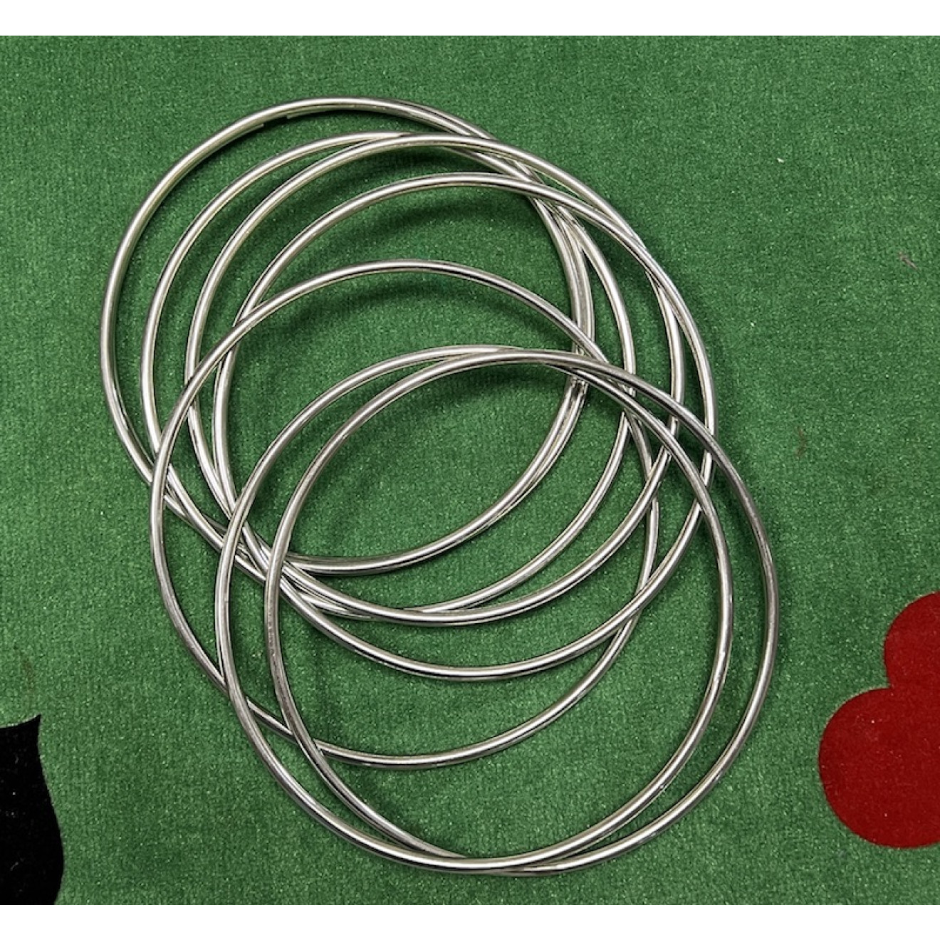 8er Ringspiel 26 cm, Durchmesser, verchromt