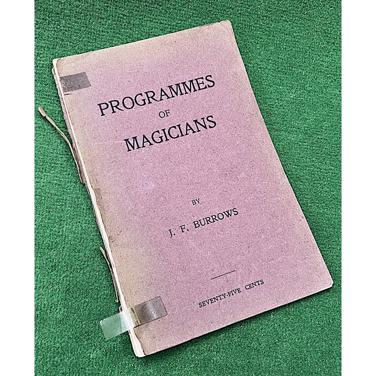 Programmes of Magicians