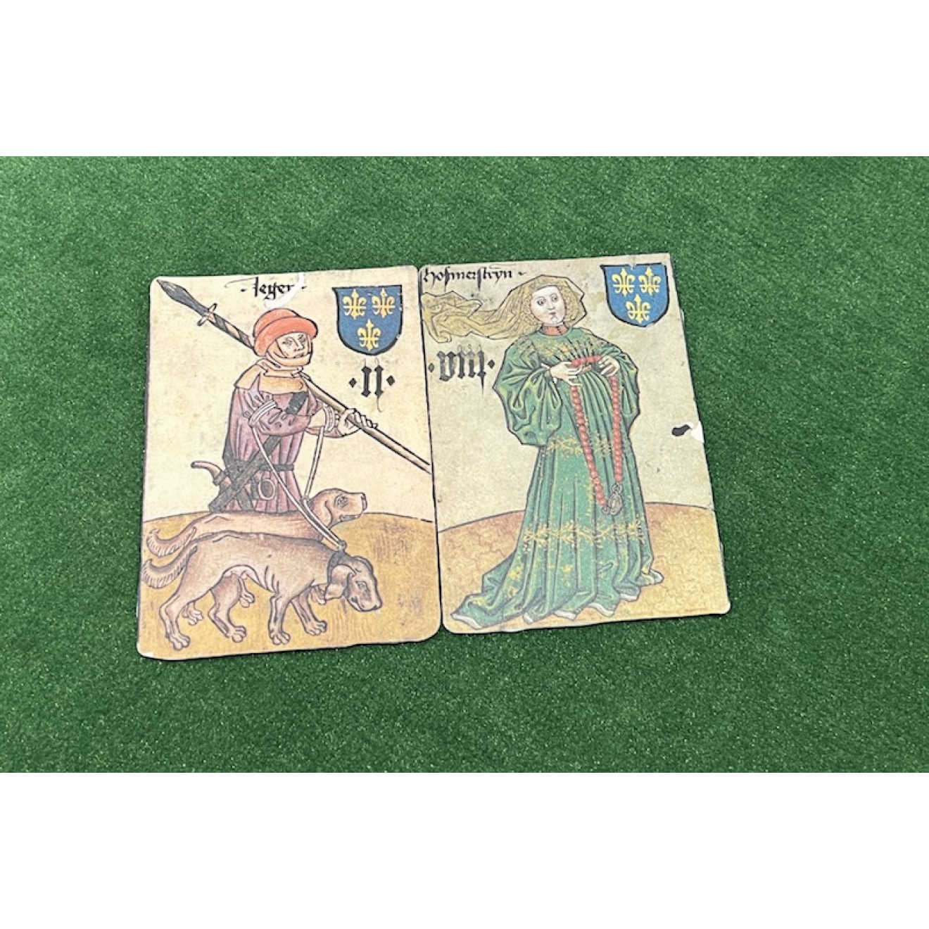 Höfämterspiel (2 Karten + Booklet)