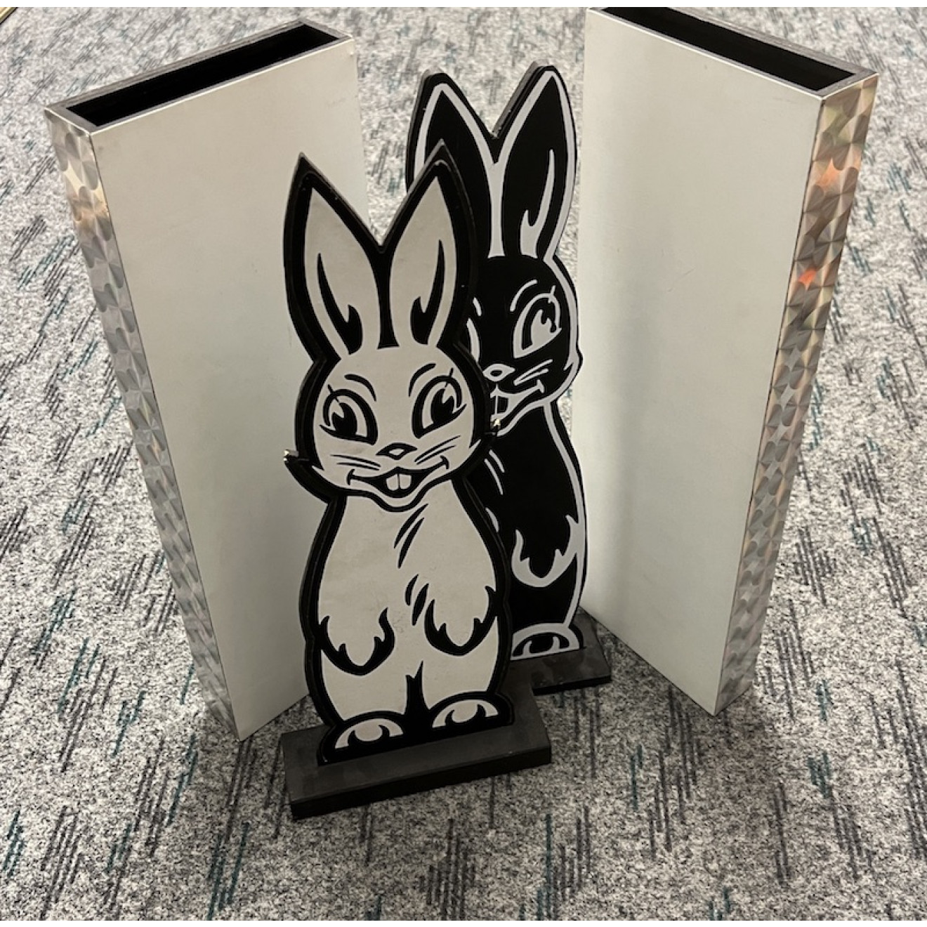 Mr. Black & Mr. White (42 cm!)