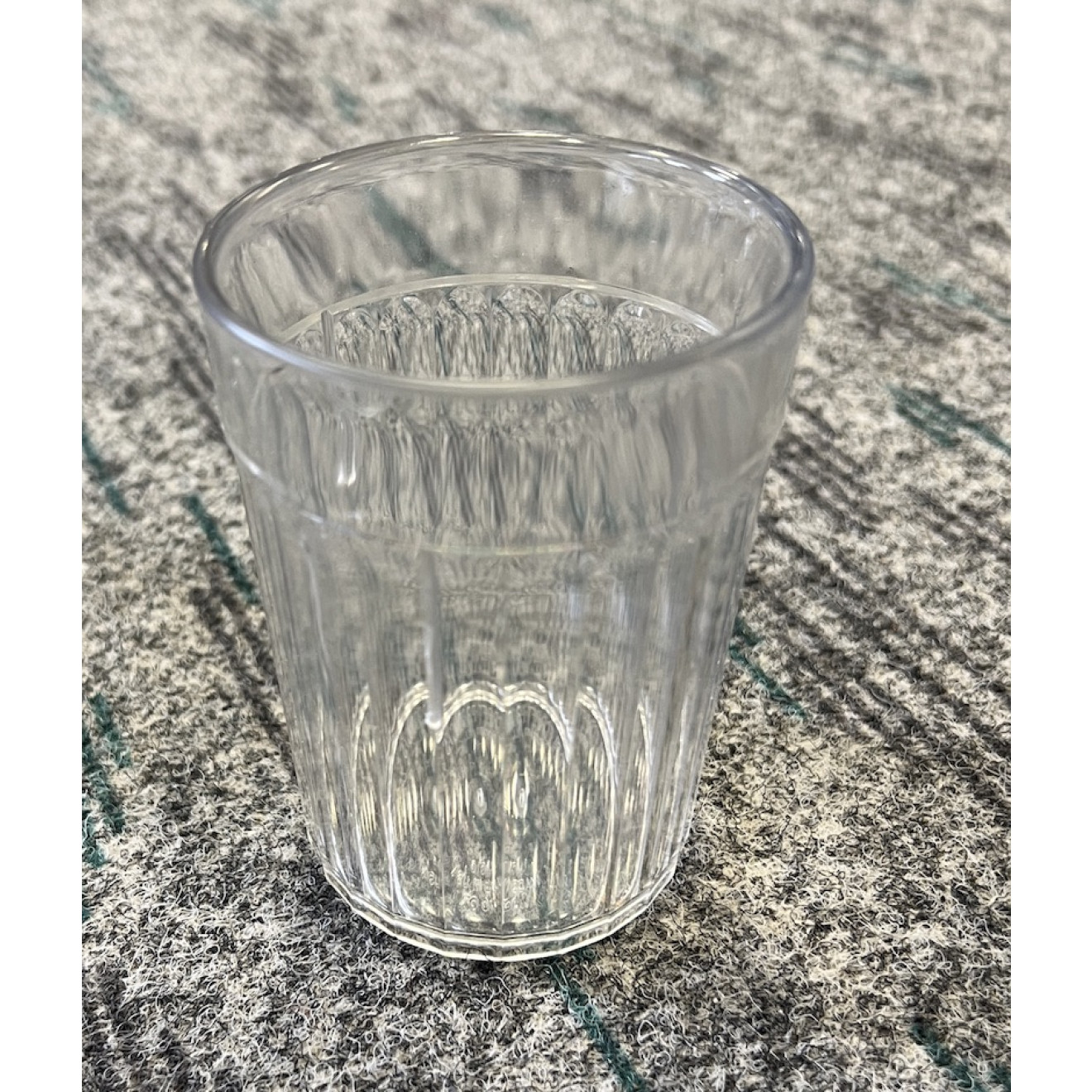 Spiegelglas 9,5 cm aus Kunststoff