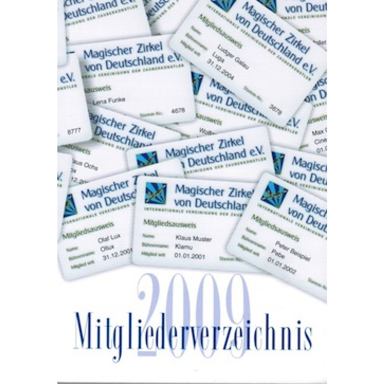 Mitgliederverzeichnis MZvD 2009