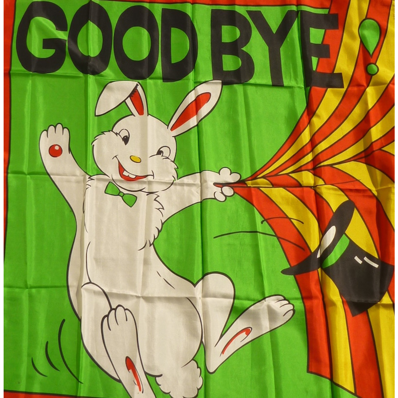 Motiv-Tuch 'Good Bye' 90x90