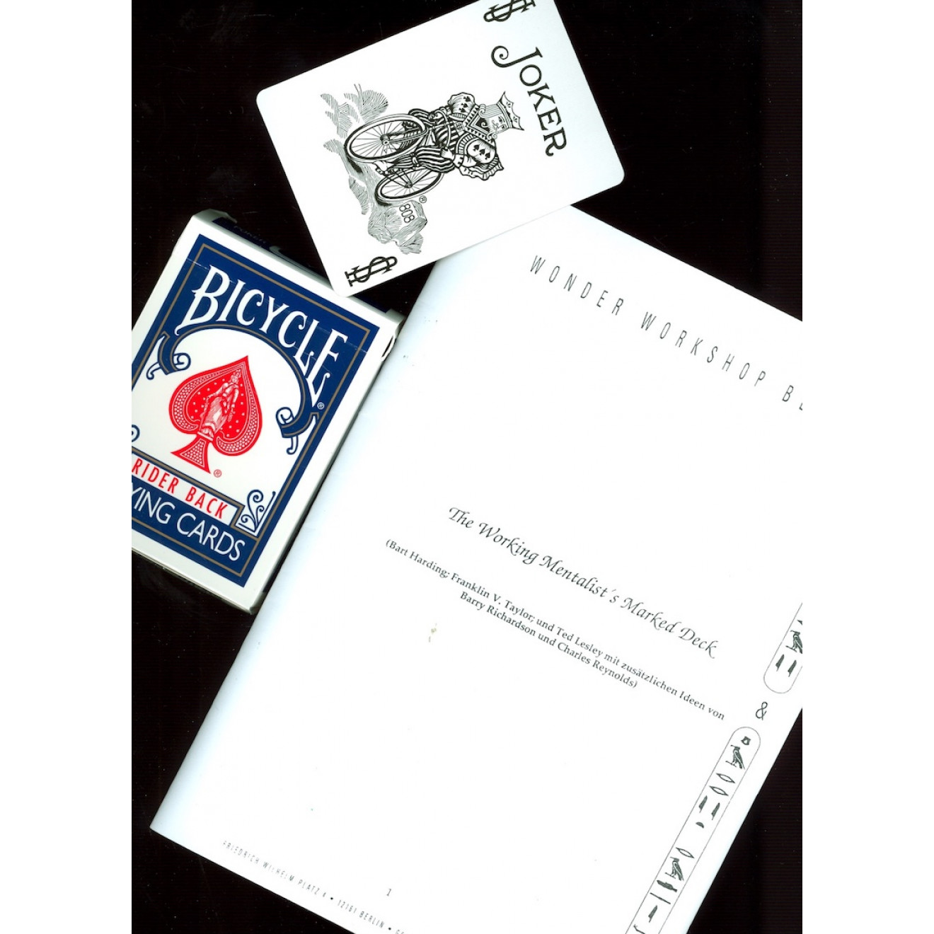 The Working Mentalist's Marked Deck