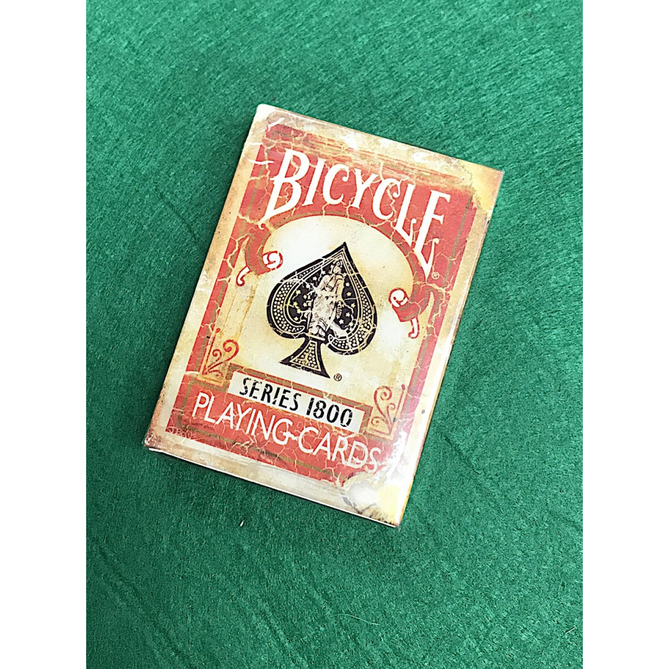 Bicycle Vintage Deck. Series 1800. Red., sic!Verlag und sicondhand