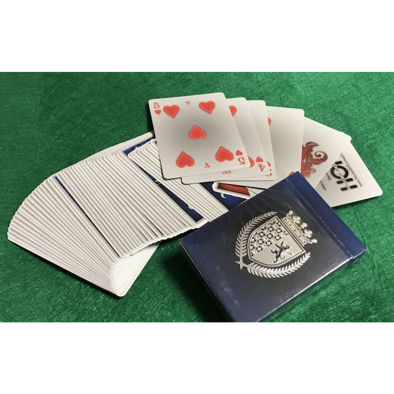 Heraldry Playing Cards. Azure