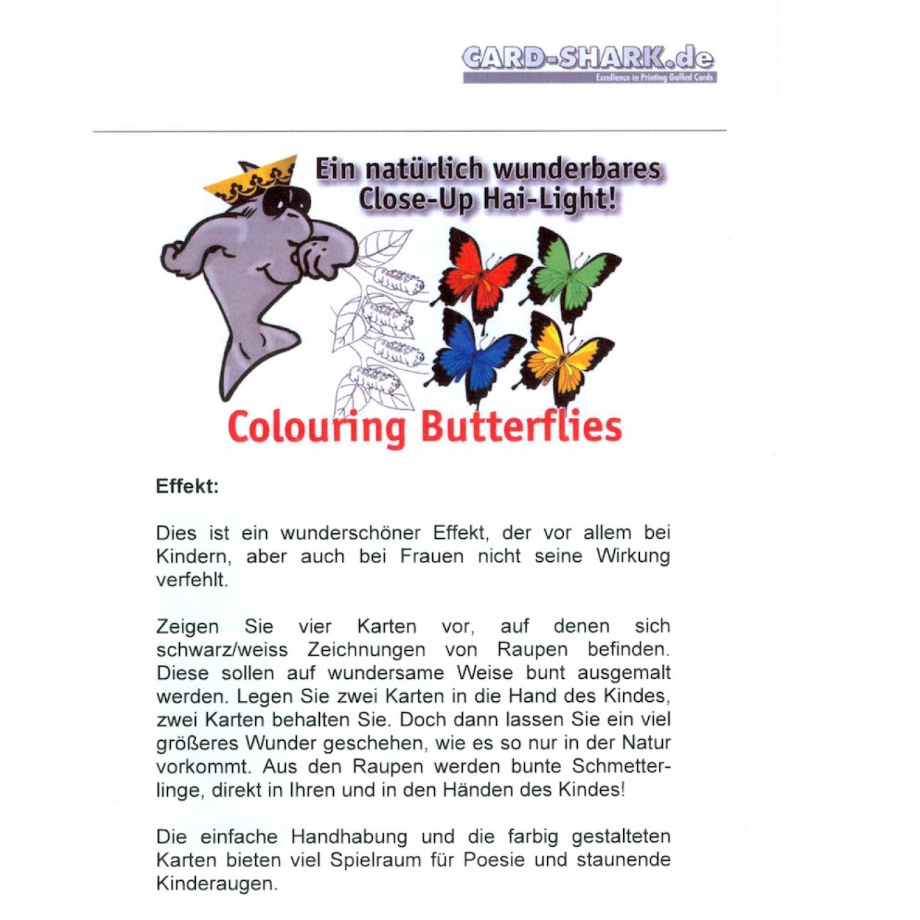 Colouring Butterflies