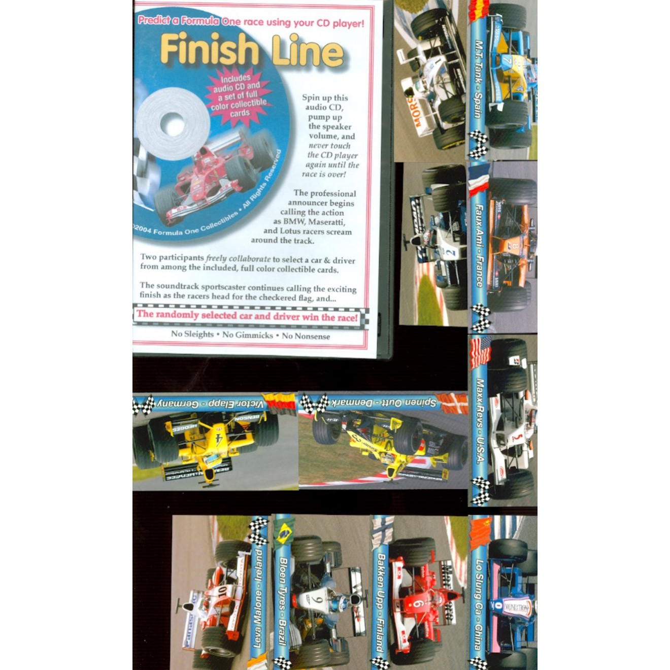 Finish Line (CD; Kärtchen; Erklärung)