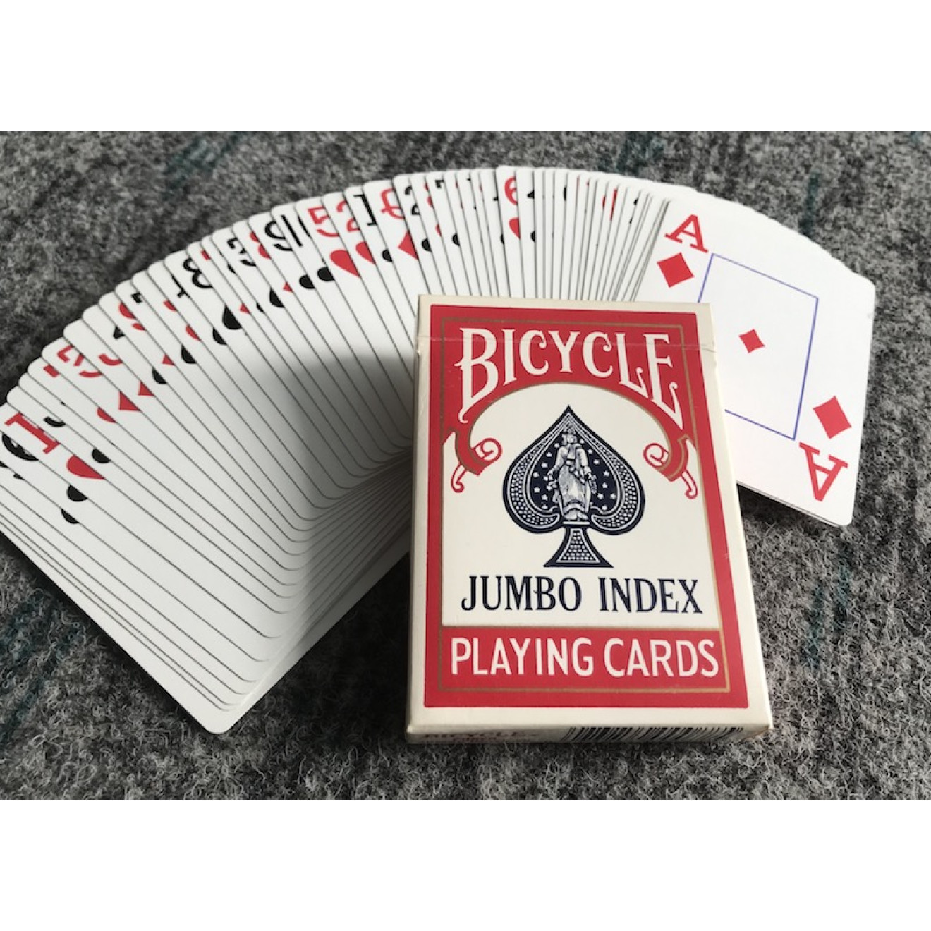 Bicycle red Jumbo Index Playing Cards
