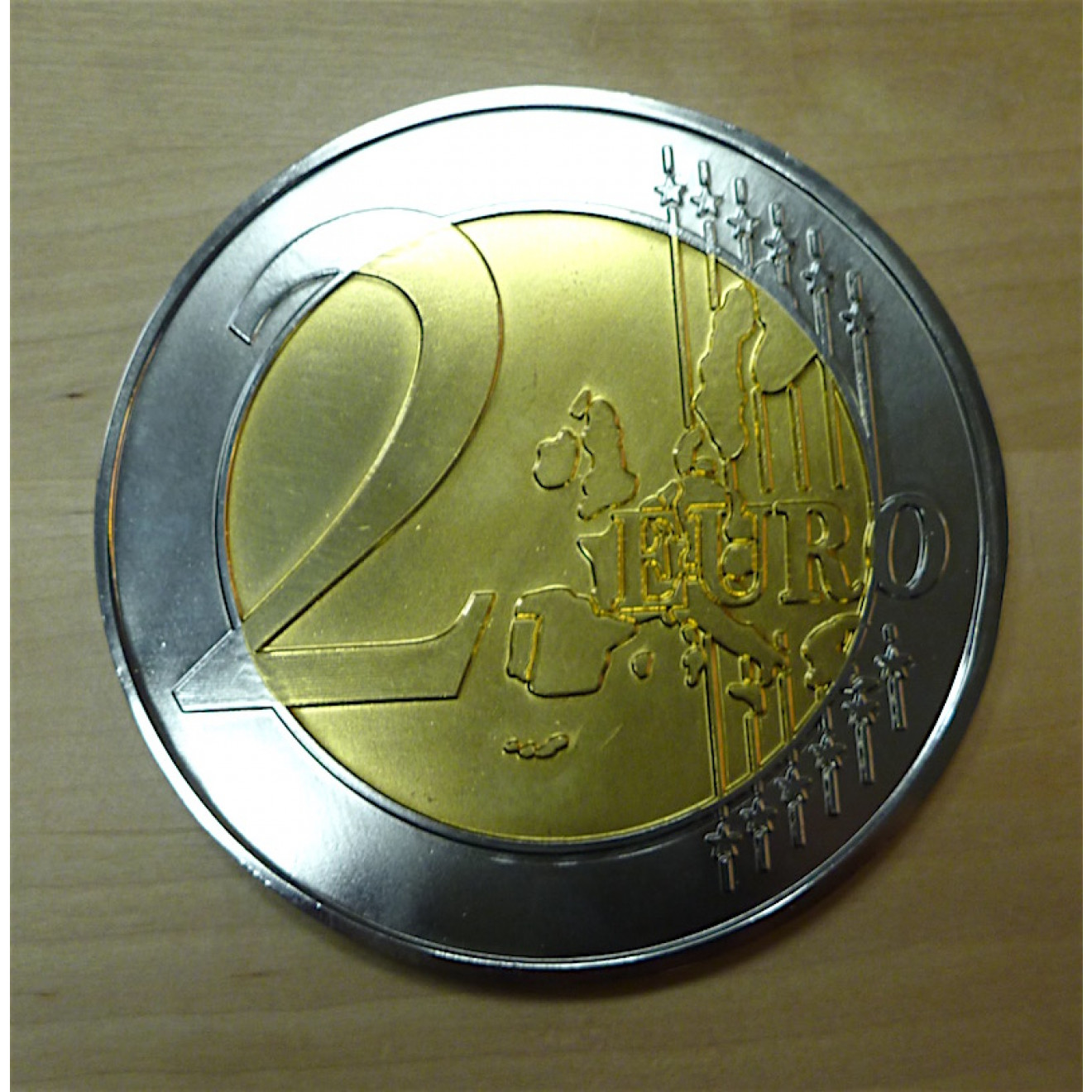 Riesenmünze 2 Euro