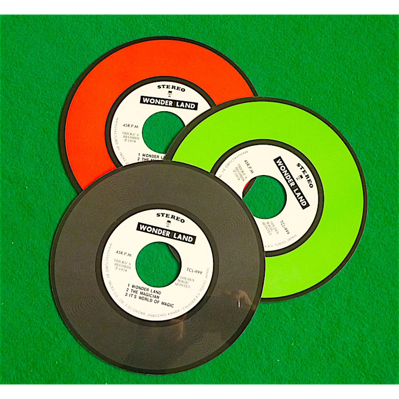 Schallplattenfärbung de lux