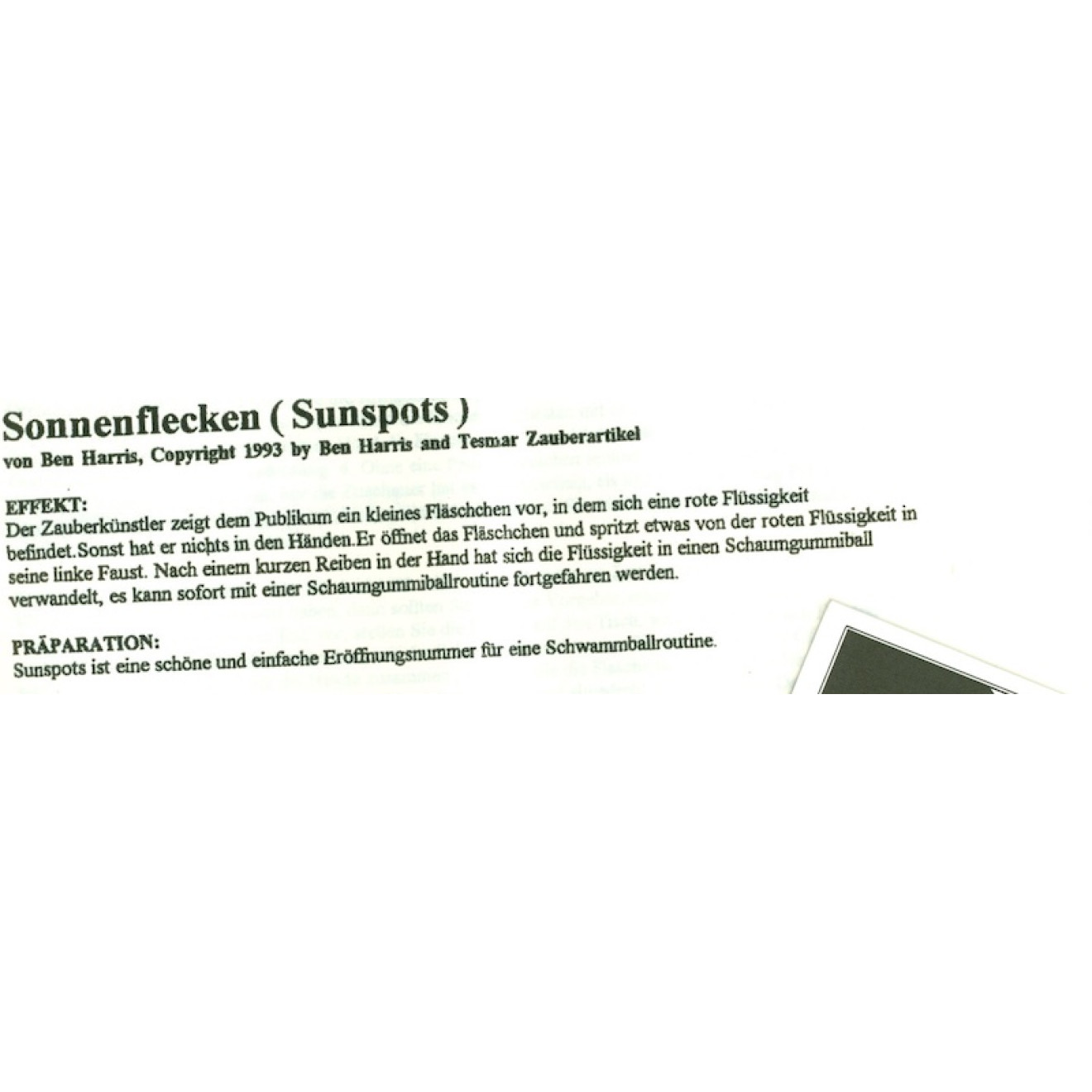 Sonnenflecken (sunspots)