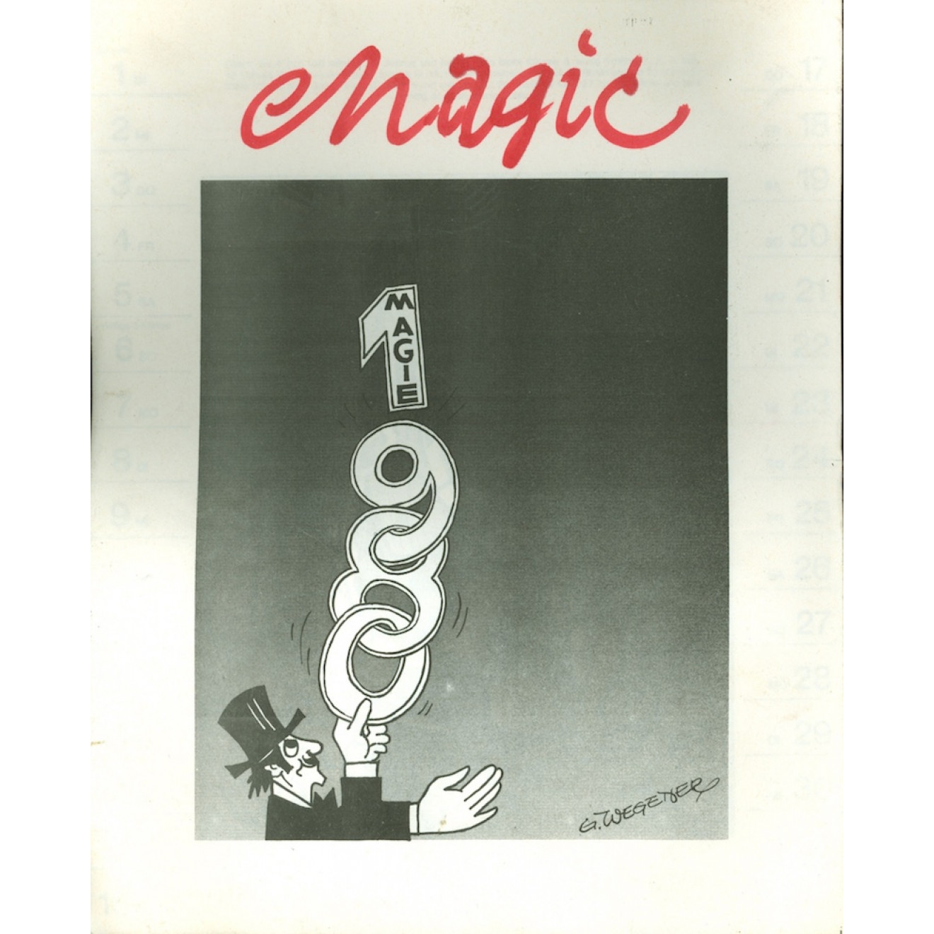 Kalender Magie 1980