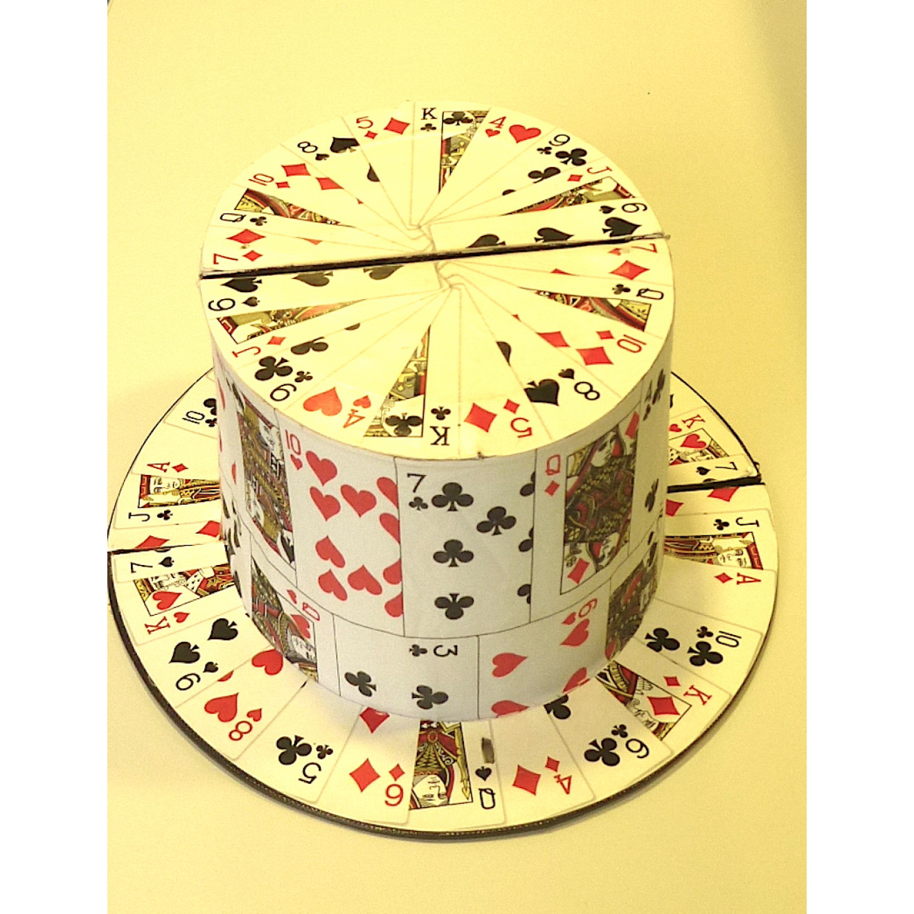 Card Fan to Top Hat / Kartenfächer zu Zylinderhut