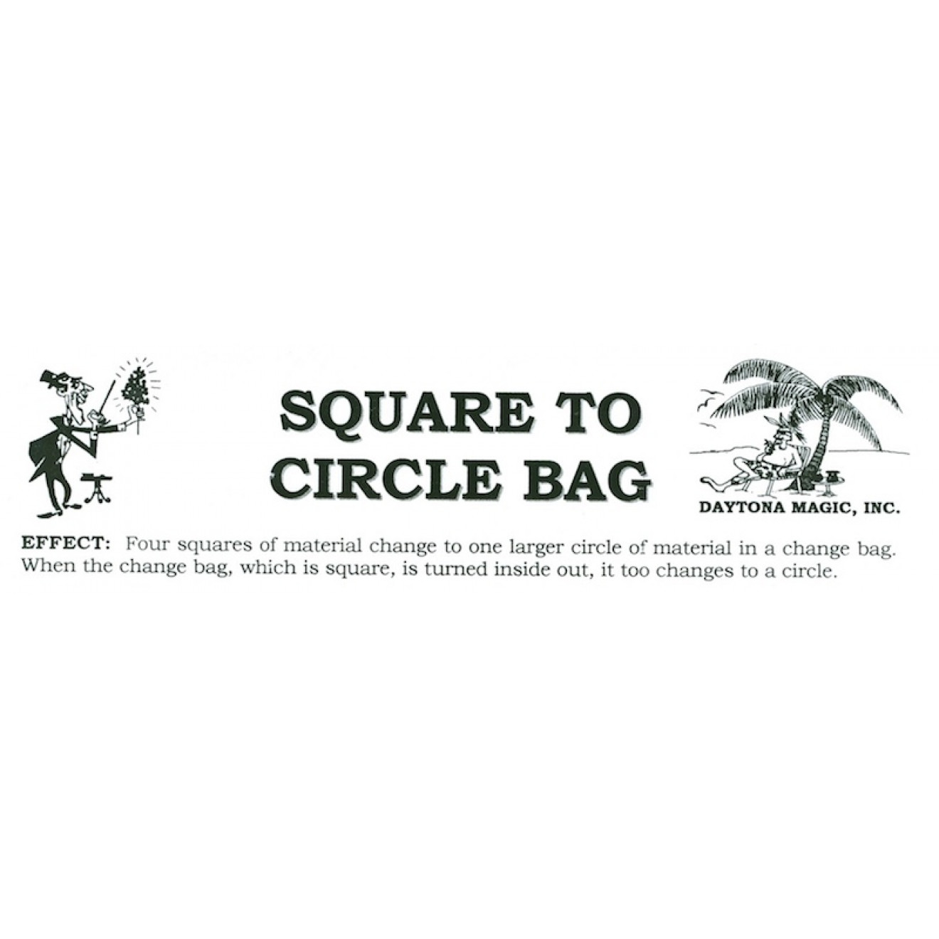 Square to Circle Bag