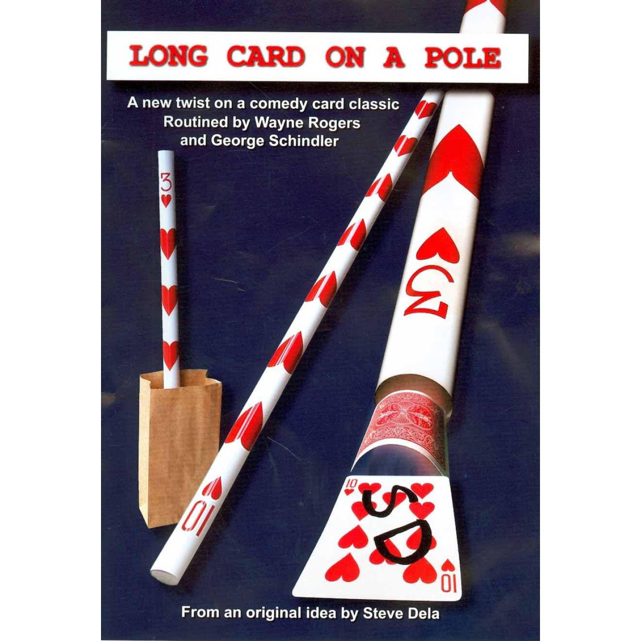 Long Card On A Pole