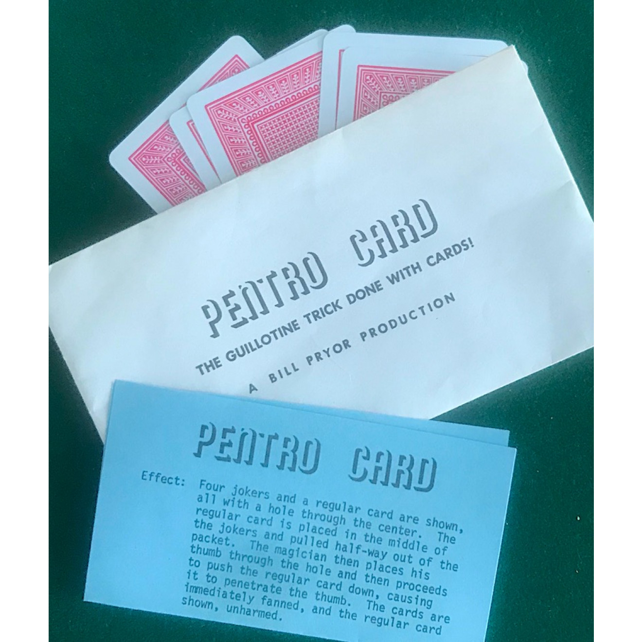 Pentro Card by Bill Pryor