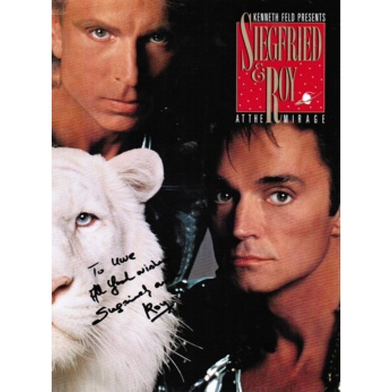 Siegfried & Roy at the Mirage