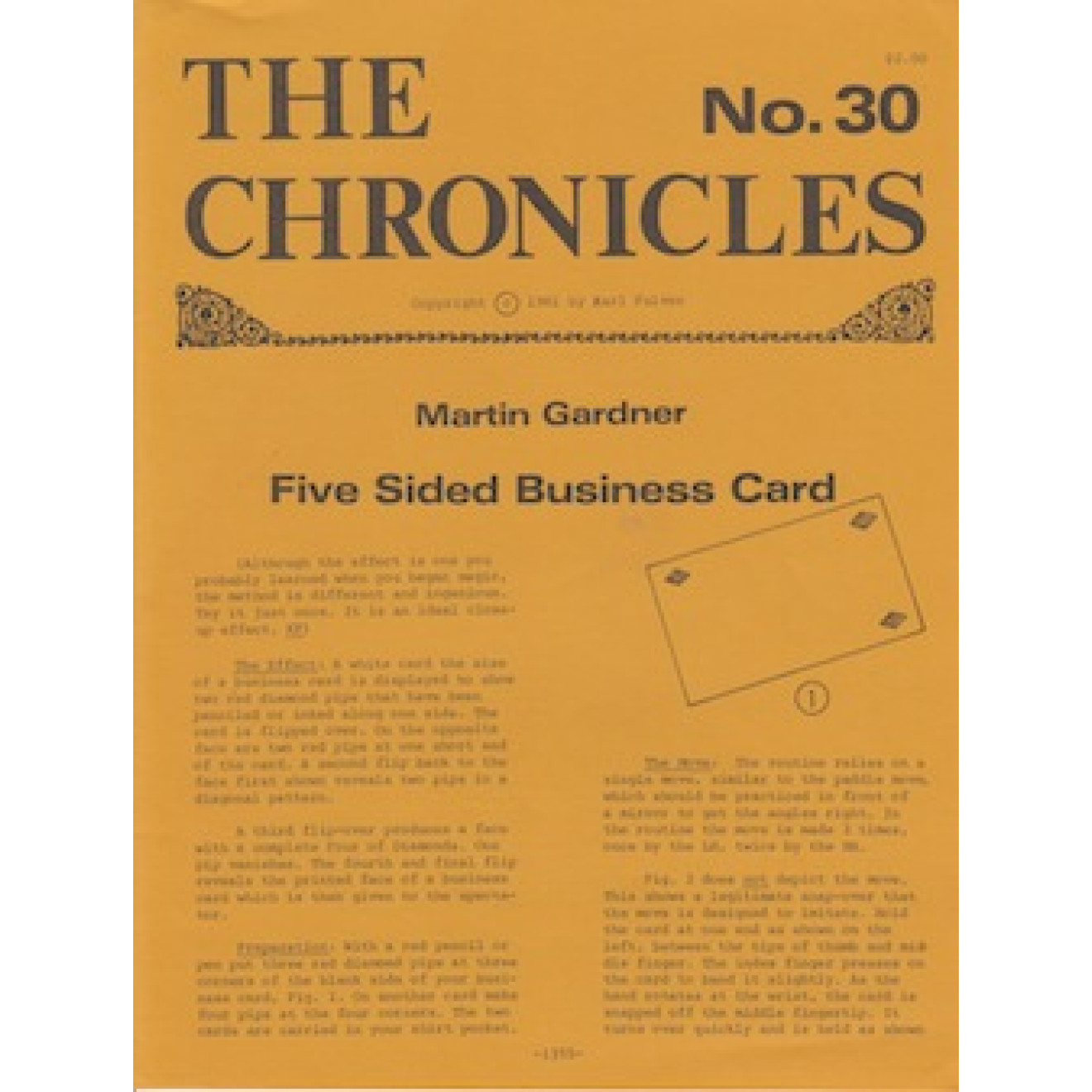 The Chronicles, No. 1-36 (kompletter Satz, plus 2 Close-Up Folios))