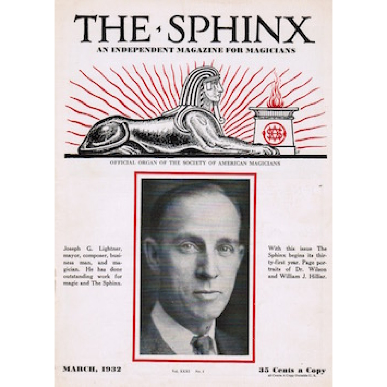 The Sphinx (Vol.31)
