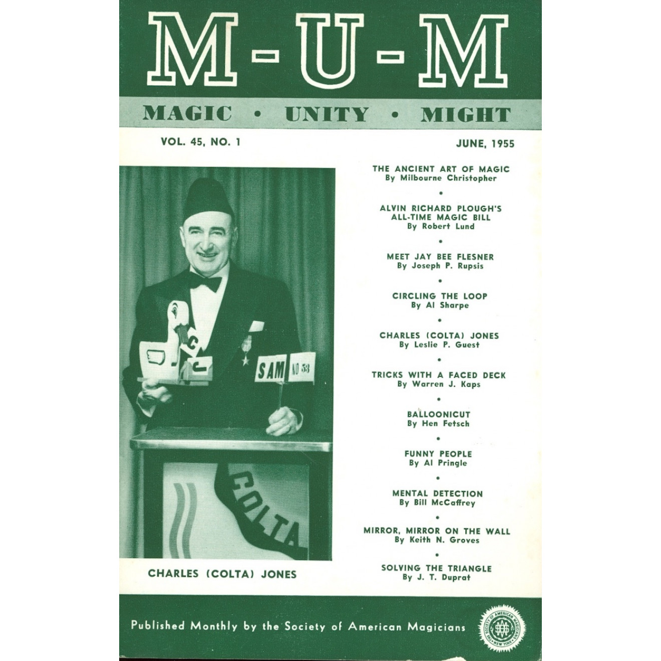 M-U-M Vol. 45 (1954-1955)