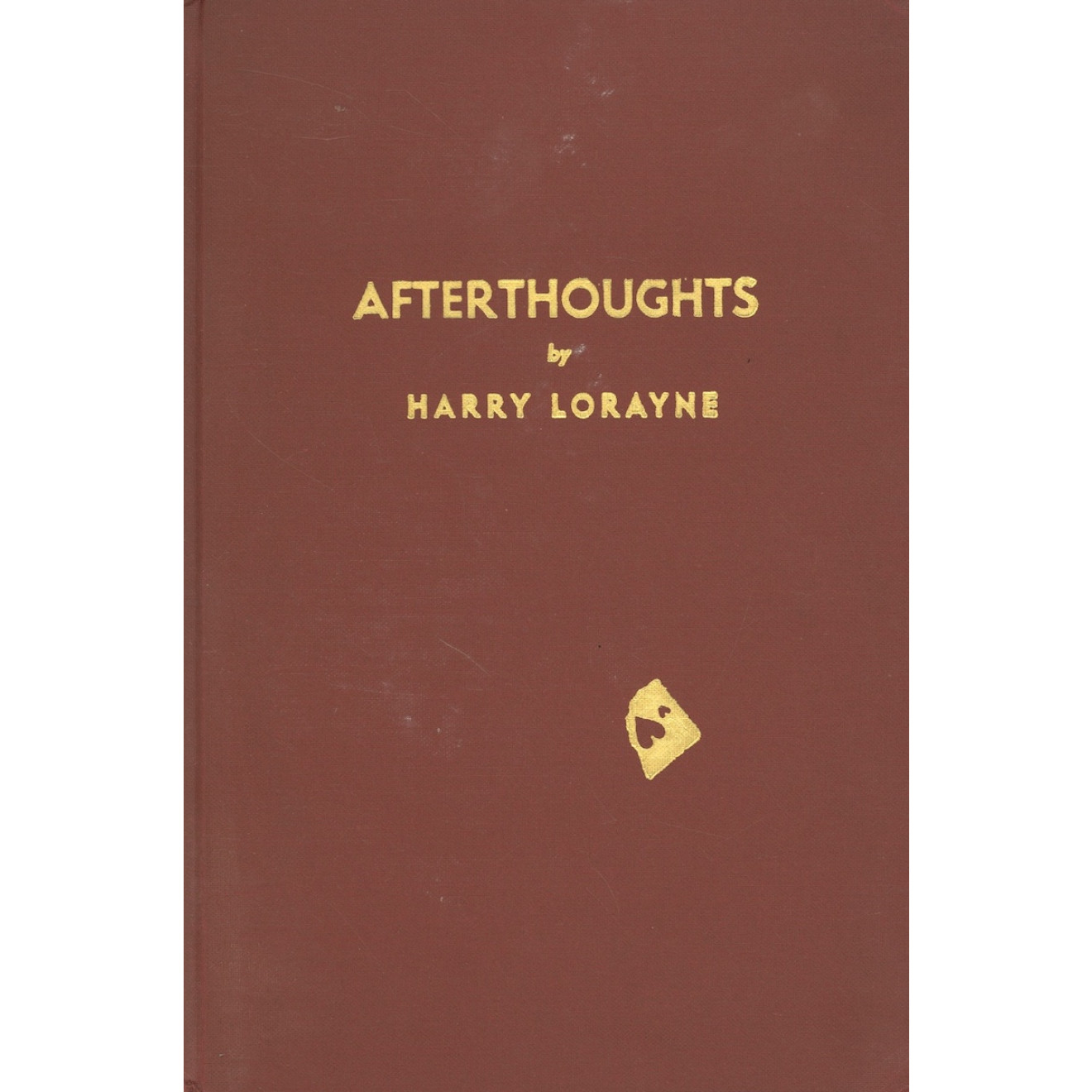Afterthoughts