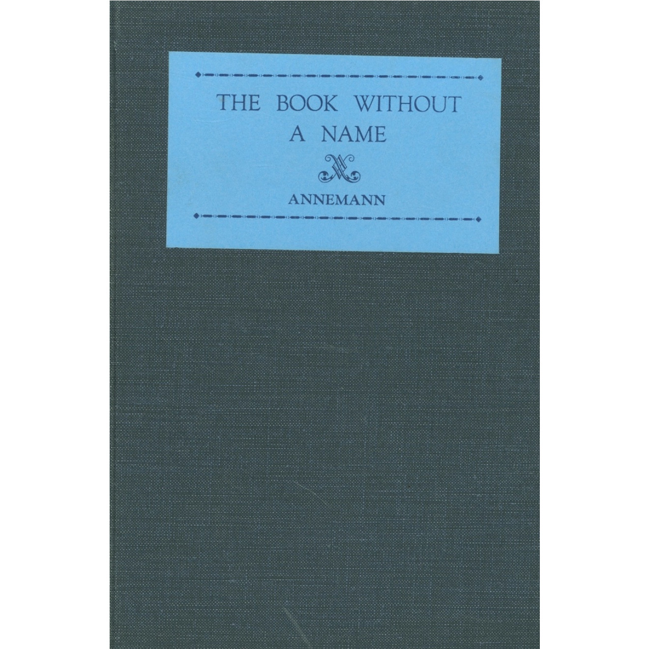 The Book Without A Name