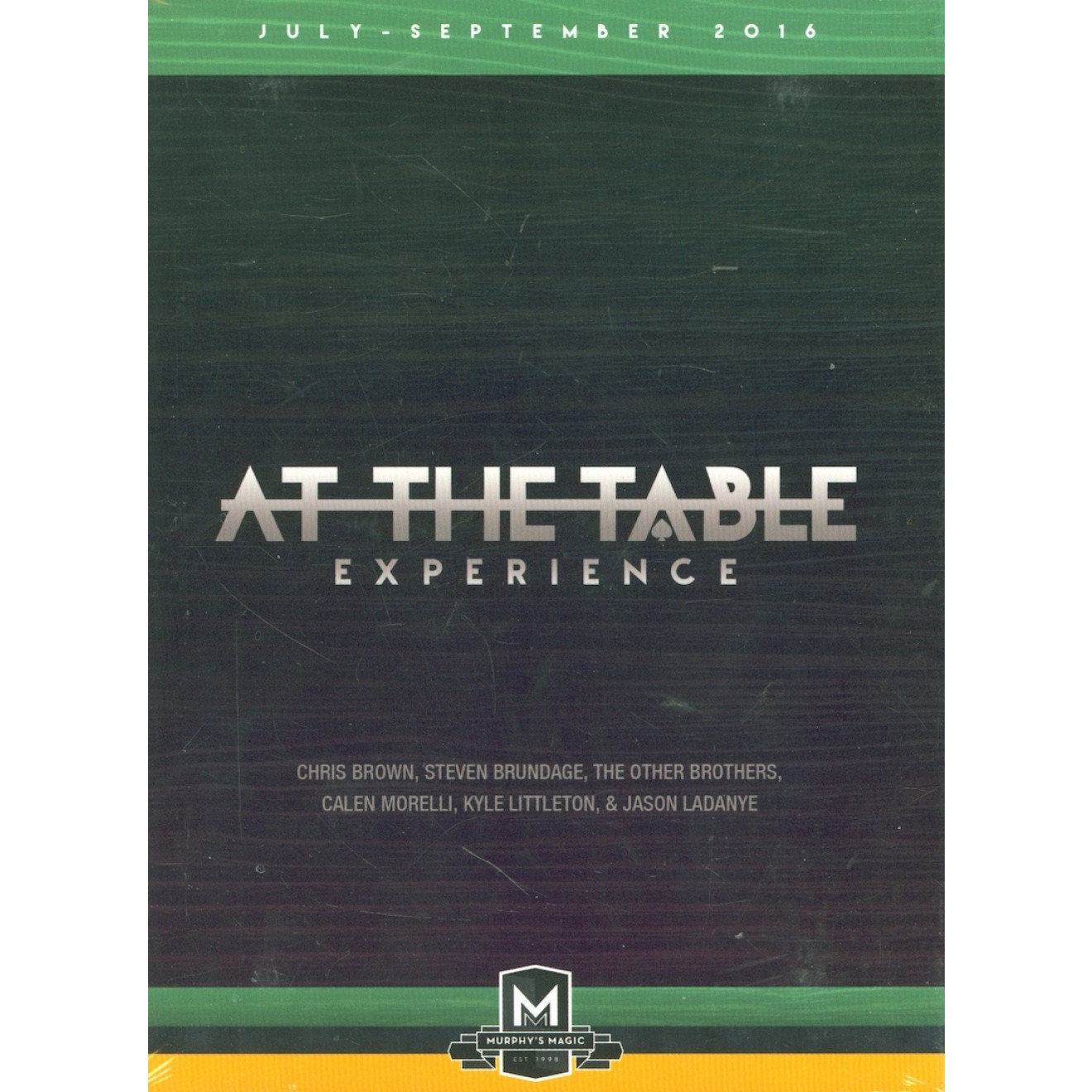 At the Table Live Lecture July-August-September 2016 (6 DVD set)