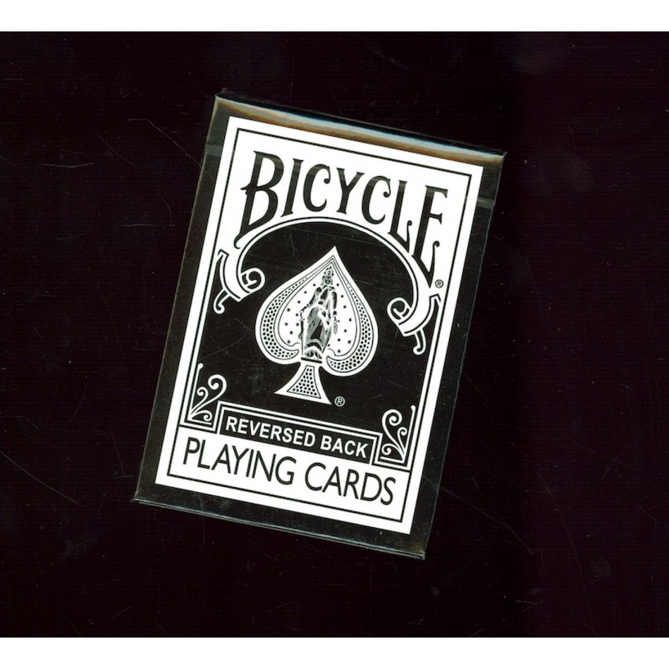 Black Reversed Back Bicycle Playing Cards