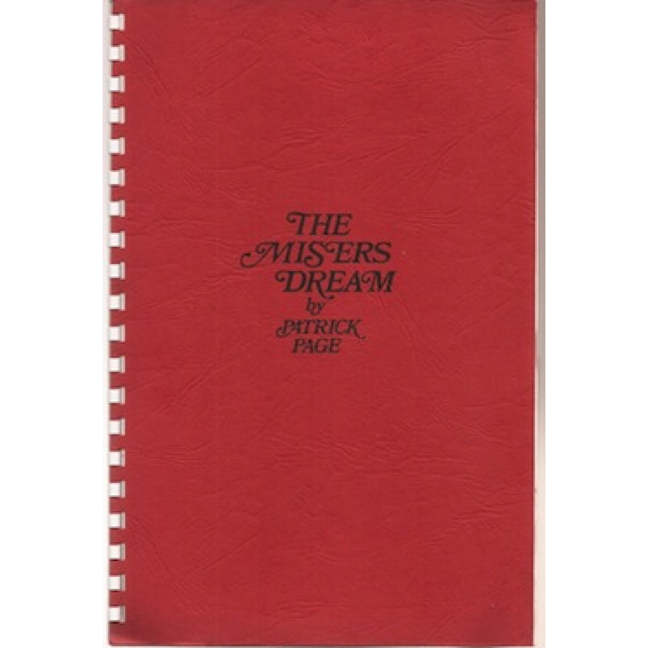 The Misers Dream by Patrick Page