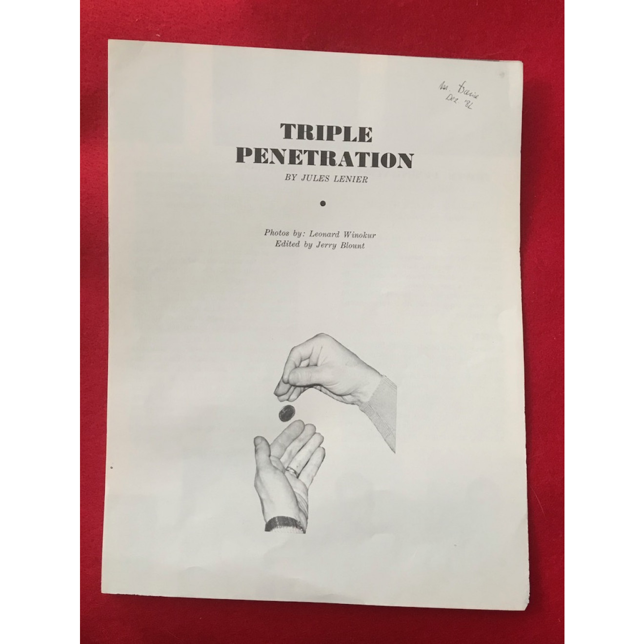 Triple Penetration