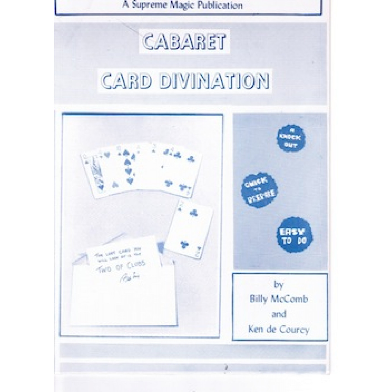 Cabaret Card Divination