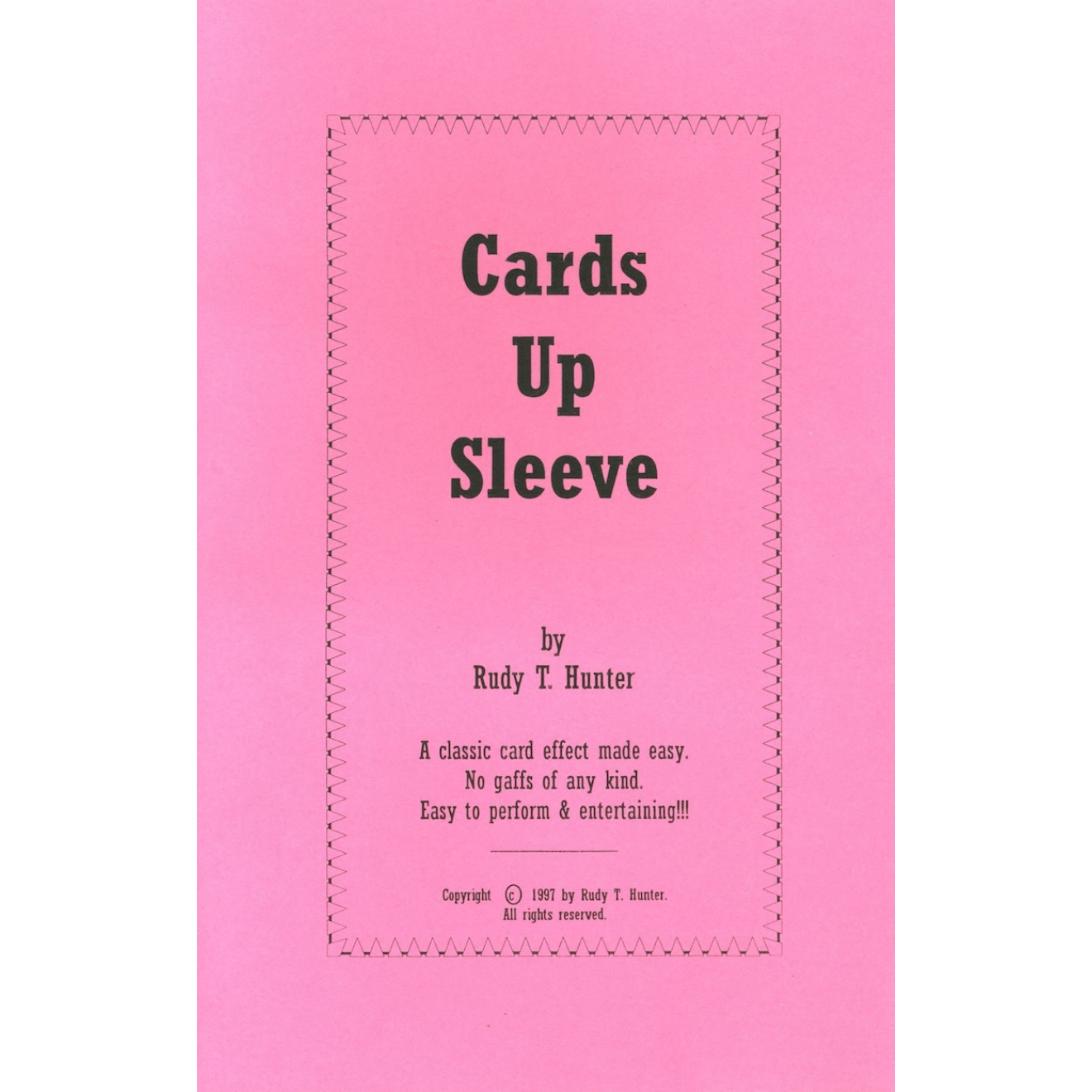 Cards Up Sleeve