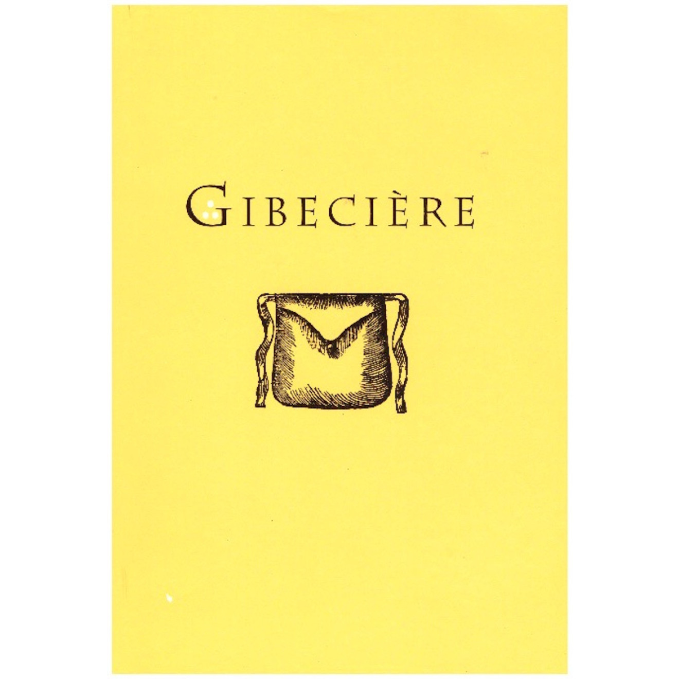 Gibecière Summer 2008