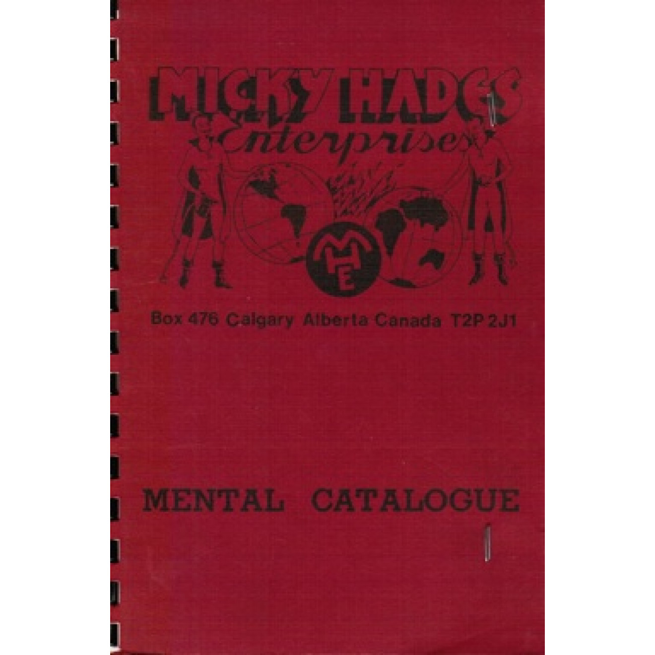 Micky Hades Enterprises Mental Catalogue